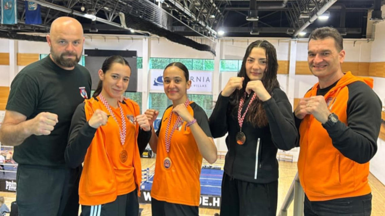 Šibenske borkinje Laura Lokas i Tonka Desanić prvakinje Hrvatske, Irena Ekmečić srebrna