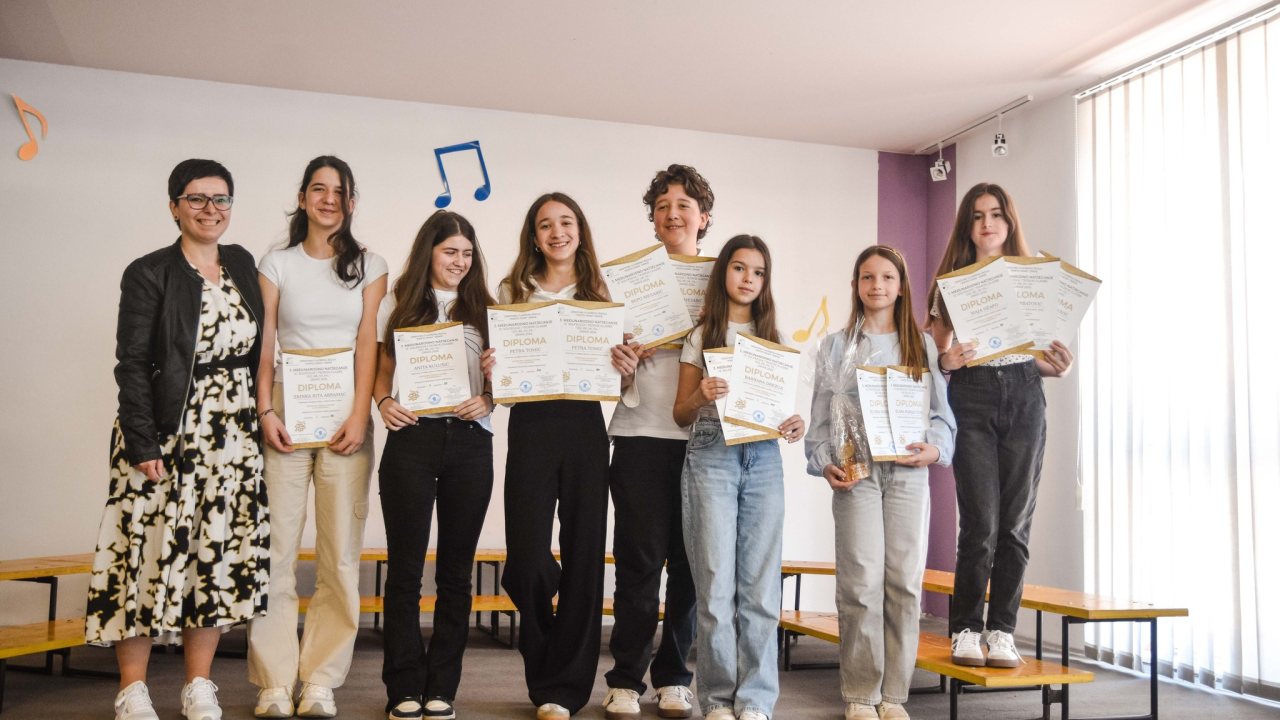 Učenici drniške glazbene škole postigli izvrsne rezultate na međunarodnom natjecanju