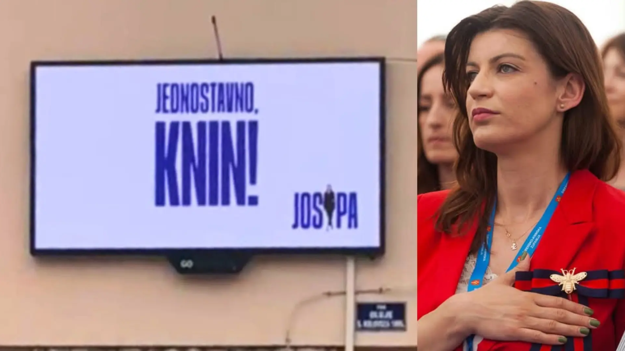 Povratak 'kninske kraljice': Josipa Pleslić predala potpise za kandidaturu za gradonačelnicu Knina