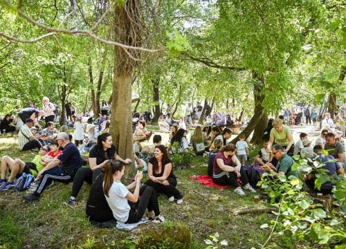 Fotografija 17 - FOTO Uz podjelu fažola obilježen Praznik rada: 'Svim dragim posjetiteljima NP Krka željeli smo danas osigurati ručak'
