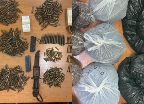 Šibenska policija zaplijenila opasan arsenal: Ilegalno oružje, mina, droga i duhan