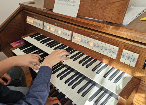 Fotografija 4 - Kristijan i Ante uspješni mladi orguljaši iz Šibenika