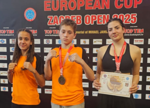 Šibenčanin August Lambaša brončani na europskom kupu u konkurenciji kadeta