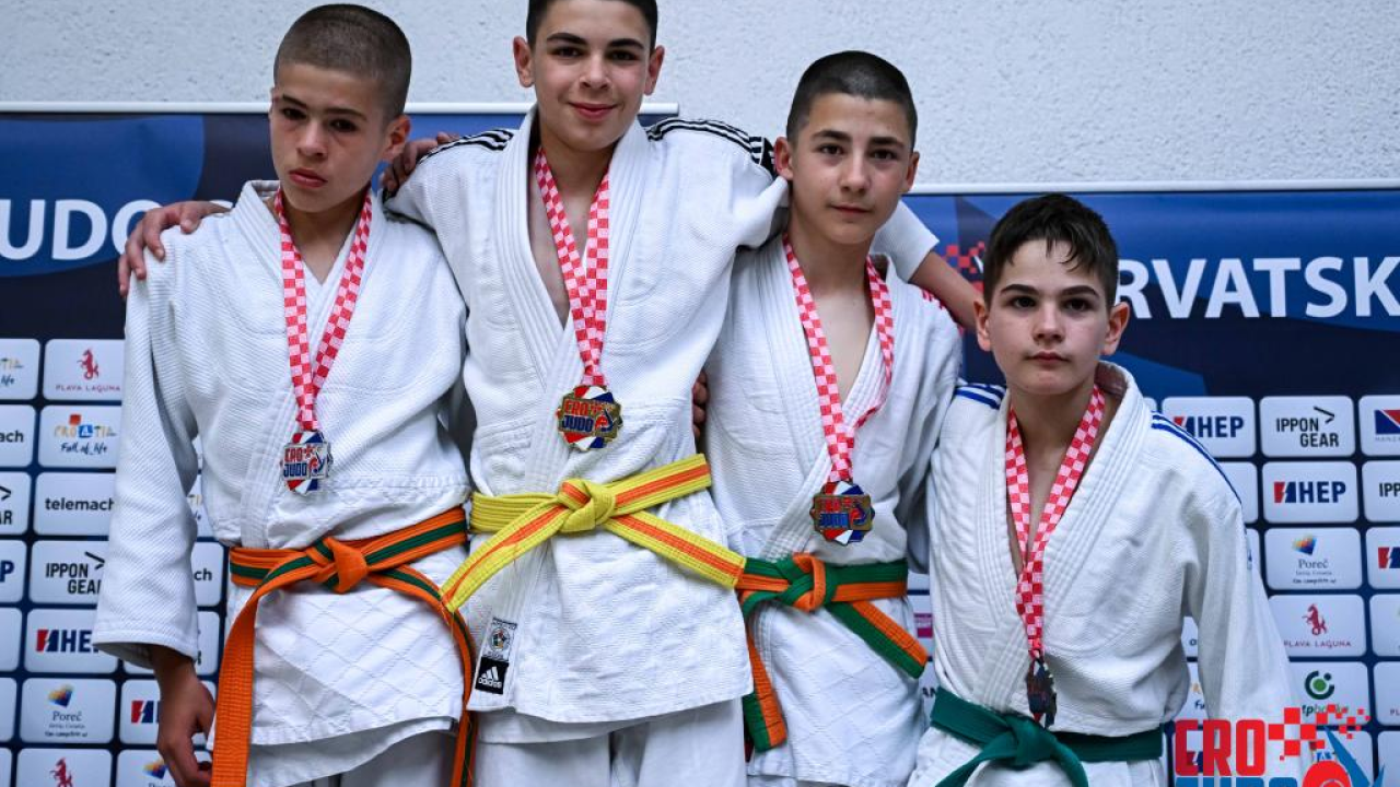 Šibenčanin Roko Pletikosa osvojio zlatnu medalju na Prvenstvu Hrvatske u judu