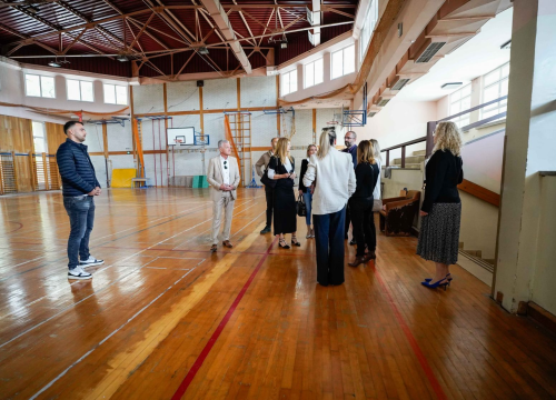 Fotografija 2 - Energetska obnova OŠ Petra Krešimira IV. u punom jeku