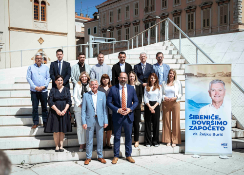 Fotografija 13 - Željko Burić predstavio program i listu: 'Dovršimo započeto i učinimo Šibenik najperspektivnijim hrvatskim gradom'