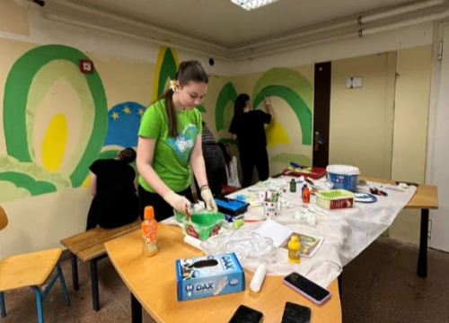 Fotografija 3 - Učenici drniške srednje škole Ivana Meštrovića obilježili Dan Europe