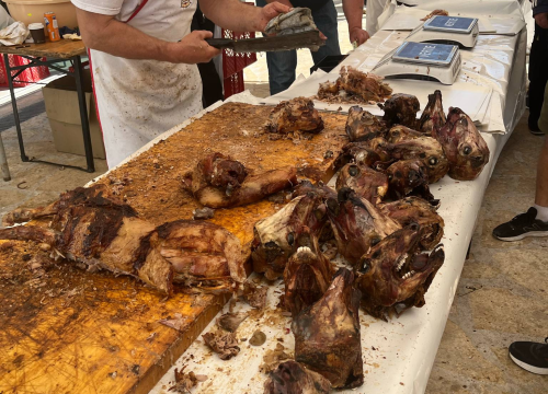 Fotografija 6 - Mirisi janjca i šušur tradicije: Ekipa ŠibenikIN-a jutros na benkovačkom sajmu