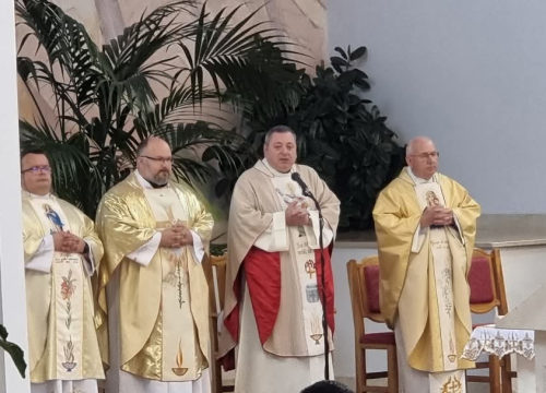 Fotografija 2 - U Kistanjama krštena Katarina, deveto dijete obitelji Antić: 'Budite hrabri svjedoci Božje ljubavi'