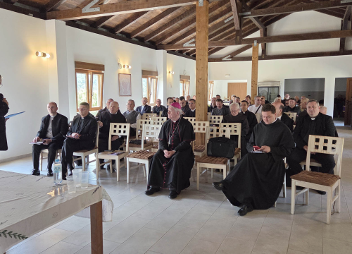 Redovita mjesečna Rekolekcija svećenika Šibenske biskupije održana u Vrpolju