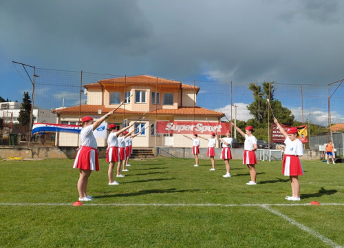 Fotografija 5 - Drniške mažoretkinje prvi put otvorile utakmicu