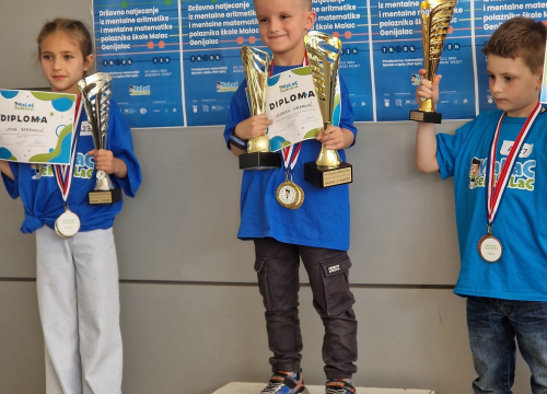 Fotografija 14 - FOTO: Malci Genijalci iz Šibenika rasturili Državno natjecanje iz mentalne aritmetike i matematike