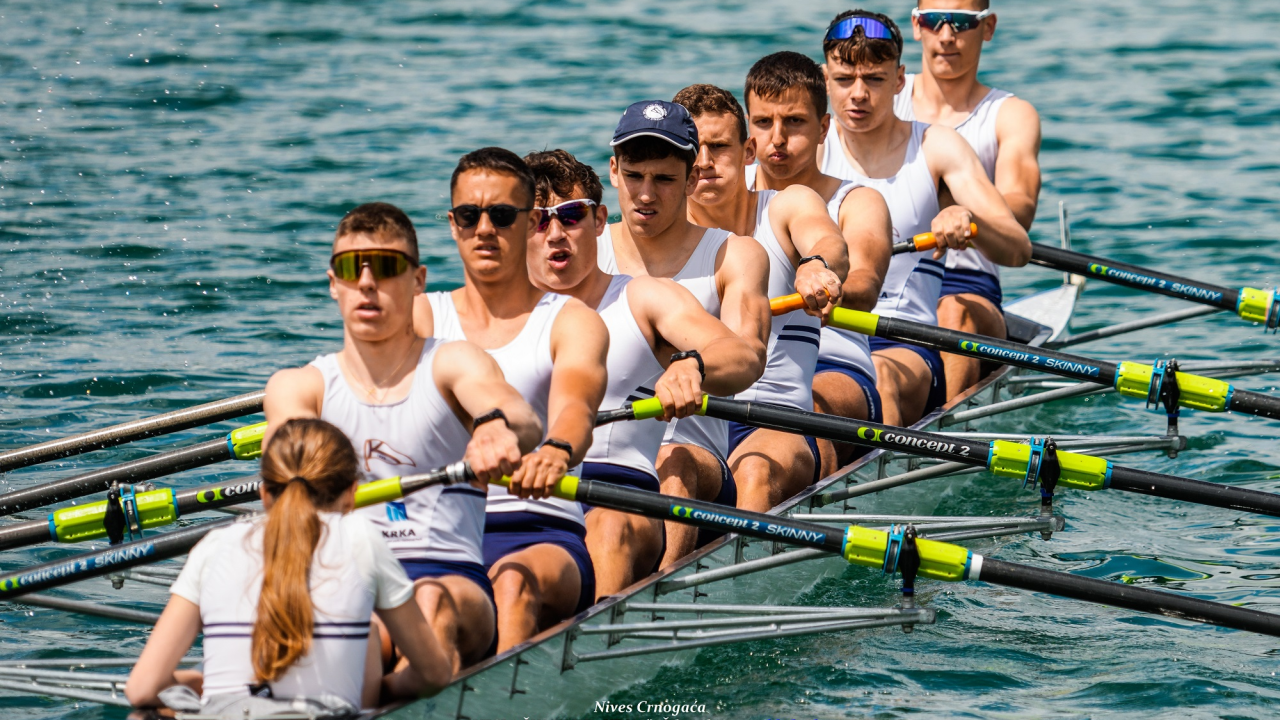 Krkin osmerac treći na Hrvatskom veslačkom prvenstvu