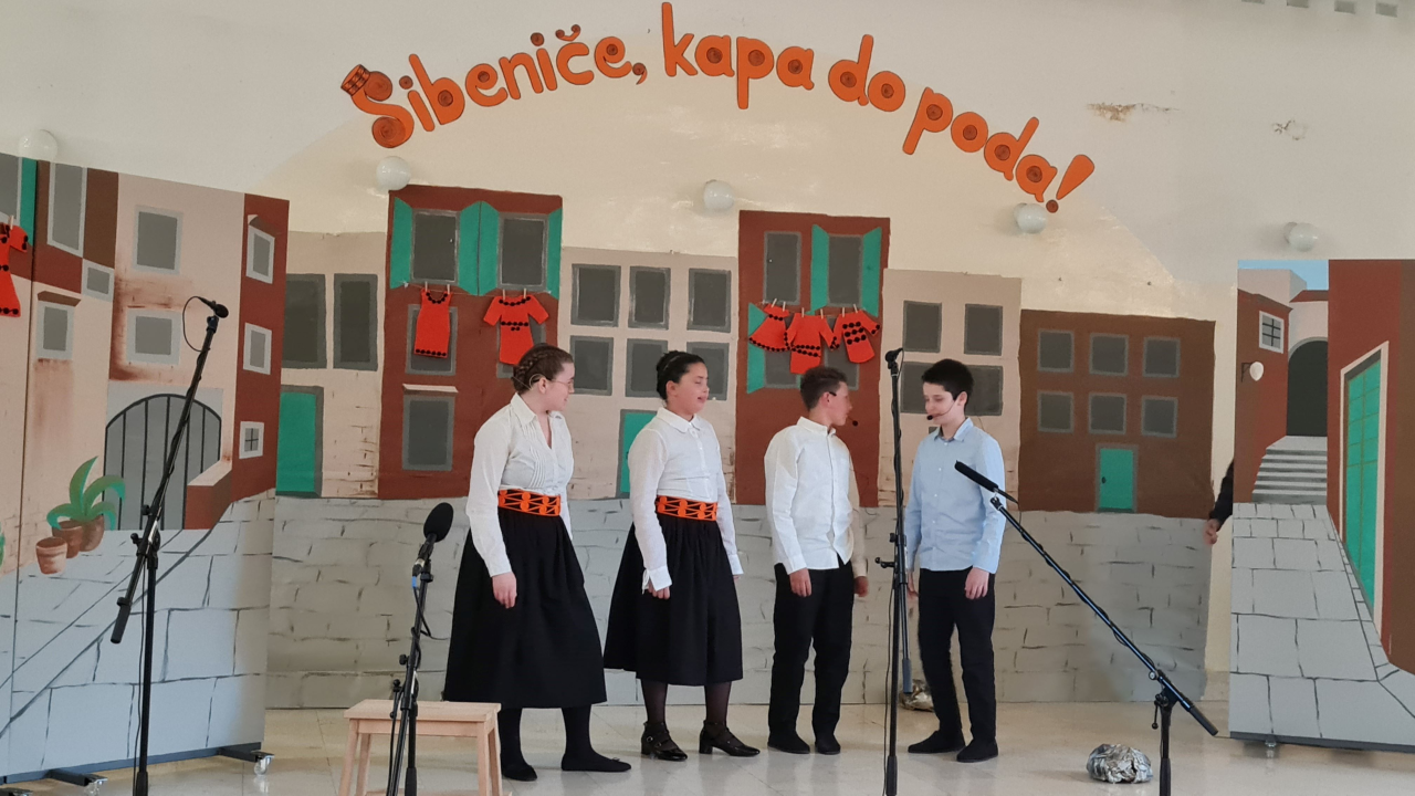 Učenici OŠ Vidici oživjeli šibensku tradiciju kroz igru i pjesmu