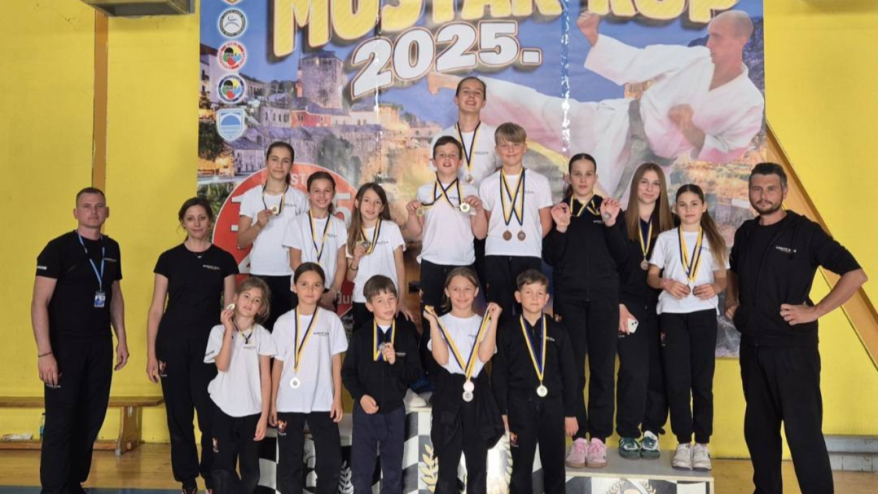 Karatašima Phoenixa 20 medalja na 'Mostar Kupu'