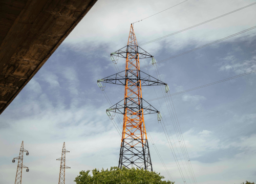 Fotografija 6 - FOTO Funcuti otišli korak dalje, odnosno korak u vis u uljepšavanju pejzaža – u šibenskim bojama osvanuo i dalekovod kod Dalmarea