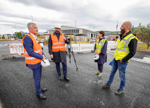 Fotografija 12 - Radovi na čvoru Mandalina napreduju prema planu