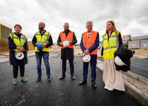 Fotografija 11 - Radovi na čvoru Mandalina napreduju prema planu