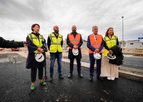 Fotografija 10 - Radovi na čvoru Mandalina napreduju prema planu