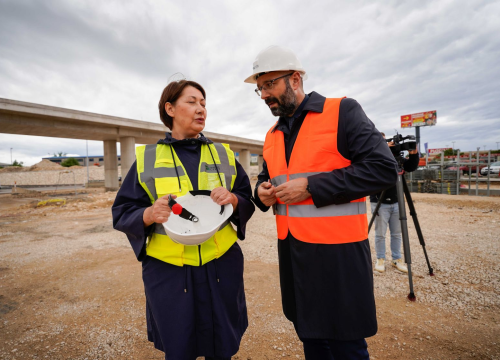 Fotografija 7 - Radovi na čvoru Mandalina napreduju prema planu