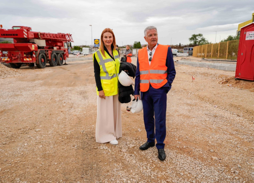 Fotografija 6 - Radovi na čvoru Mandalina napreduju prema planu
