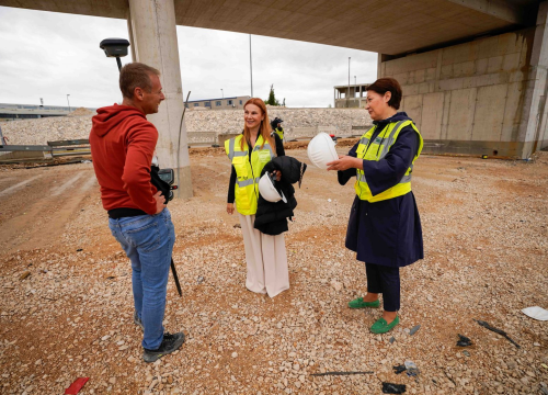 Fotografija 4 - Radovi na čvoru Mandalina napreduju prema planu