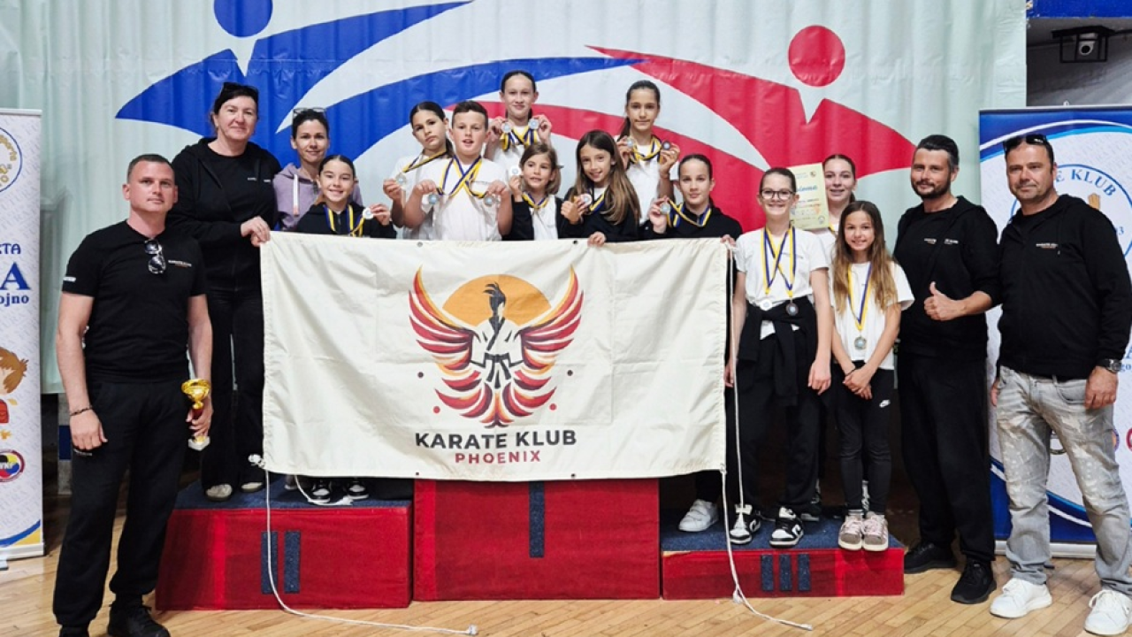 Karatašima Phoenixa 16 medalja na 'Futura Kupu'