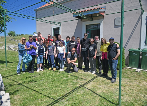 Fotografija 4 - Edukativni izlet učenika centra šubićevac na Bribirska glavicu