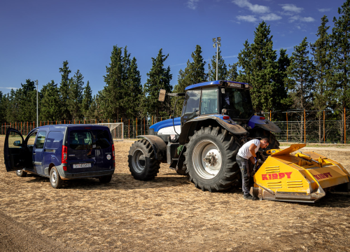 Fotografija 6 - Stadion u SC Ljubica u Šibeniku napokon se uređuje