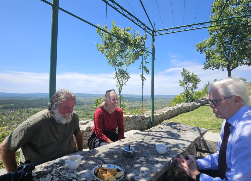 Fotografija 4 - Australski veleposlanik posjetio Bribirsku glavicu: Istaknuo važnost međunarodne suradnje