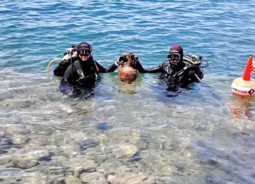 Fotografija 1 - Ronioci istražuju podmorje Kanala sv. Ante: Novi uvidi u podvodnu baštinu Šibenika