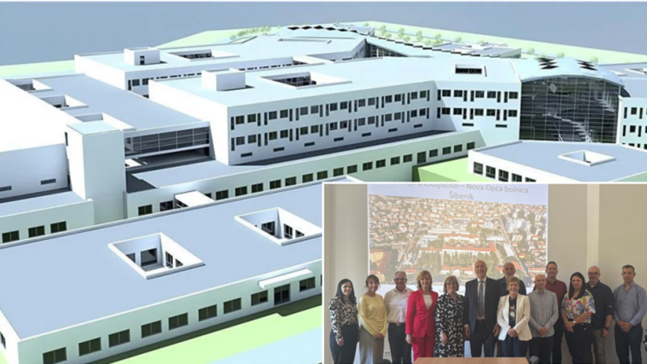 Sastala se Radna skupina za izgradnju Nove bolnice u Šibeniku, natječaj za voditelja projekta raspisat će se u lipnju