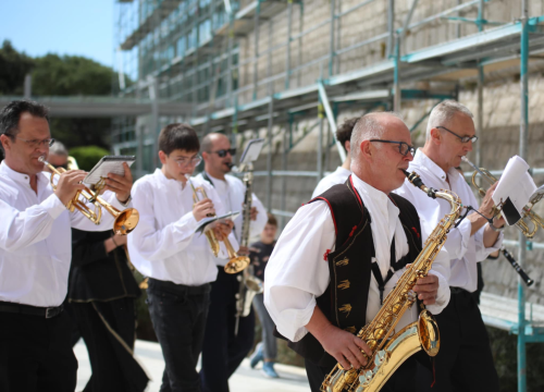 Fotografija 13 - Šibenski glazbari prodefilirali gradom u povodu Dana državnosti