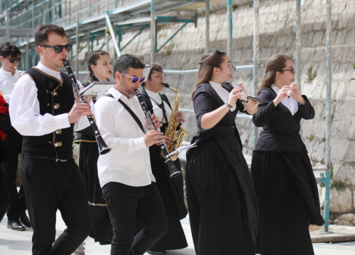 Fotografija 9 - Šibenski glazbari prodefilirali gradom u povodu Dana državnosti