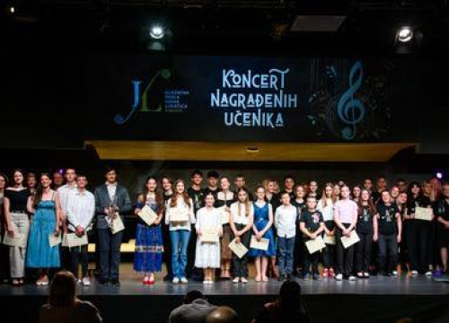 Večeras koncert nagrađenih učenika šibenske Glazbene škole Ivana Lukačića u Arsenu