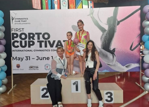 Fotografija 3 - Šibenske gimnastičarke odlične na međunarodnom natjecanju