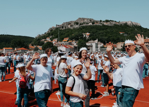Fotografija 15 - Knin proslavio 950. obljetnicu krunidbe kralja Dmitra Zvonimira Milenijskom fotografijom