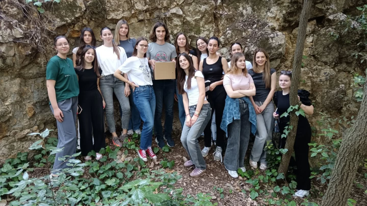 Divlja životinja zalutala u šibensku Gimnaziju, akcija spašavanja uspješno završena!