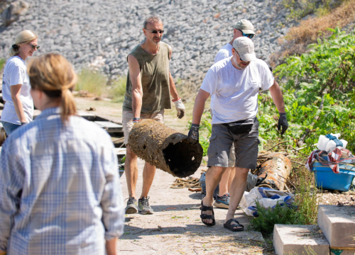 Fotografija 3 - Velika eko akcija u Žaboriću: Više od 130 volontera očistilo obalu i podmorje
