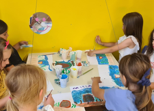 Fotografija 4 - Mališani iz DV Osmijeh obilježili Svjetski dan oceana uz radionice i animirani film 'Mala periska'