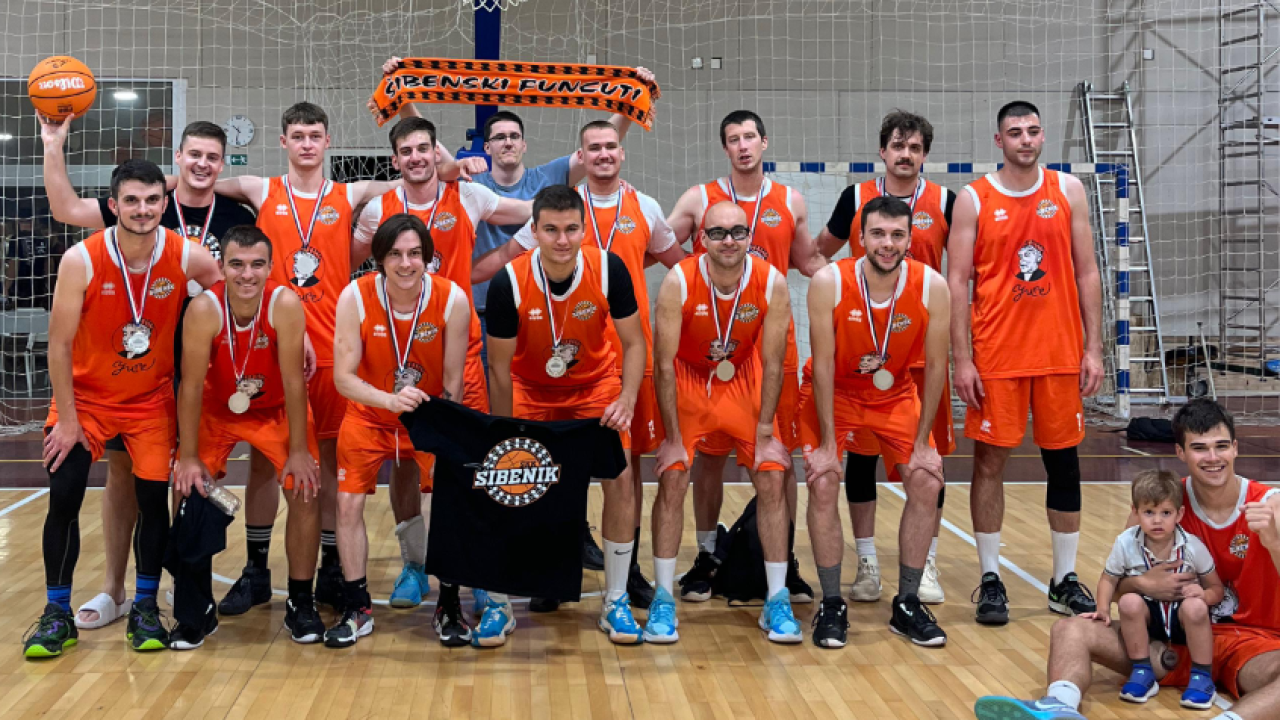 SKK Šibenik drugi u FERbasket ligi