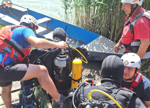 Fotografija 2 - Vodički vatrogasci sudjelovali na specijaliziranoj ronilačkoj obuci HGSS-a