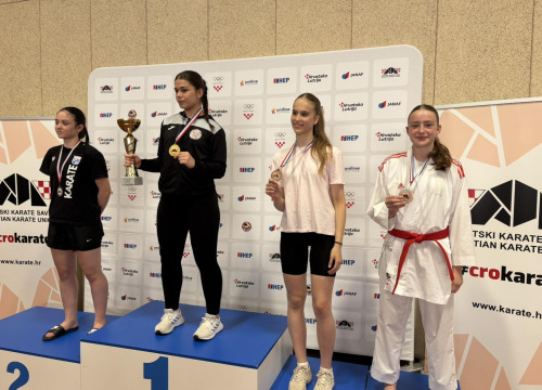 Karatašica Okita Elin Ianachi Ćopić brončana na Prvenstvu Hrvatske, ostale Vodičanke također dobre