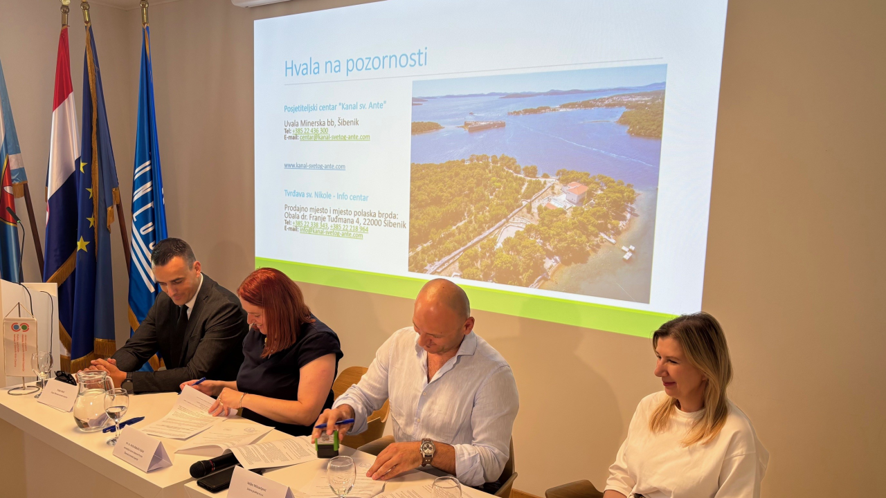 Potpisan ugovor za uređenje Školjića, koji će postati prijemni prostor za posjetitelje Tvrđave sv. Nikole