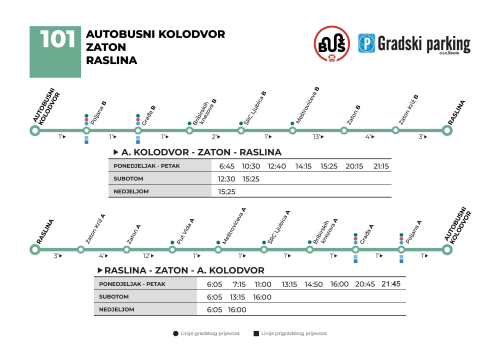 Fotografija 7 - Sezonski vozni red gradskih i prigradskih autobusa