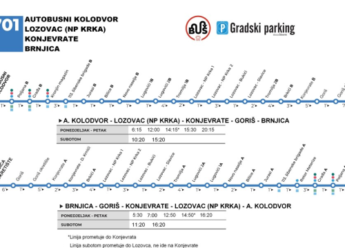 Fotografija 10 - Sezonski vozni red gradskih i prigradskih autobusa