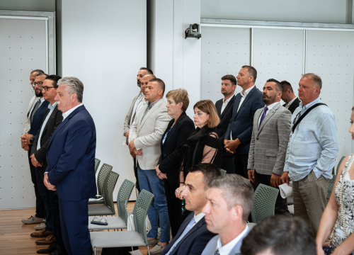 Fotografija 7 - FOTO Ante Galić predsjednik Županijske skupštine, Baranović i Gulam potpredsjednici. Potonjeg Petrina nazvao izdajnikom: 'To je talog i gnjida društva'