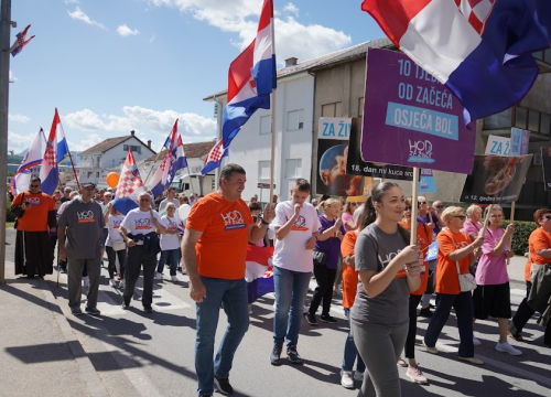 U subotu zbog Hoda za život privremena regulacija prometa u Kninu, organizatori mole građane za razumijevanje
