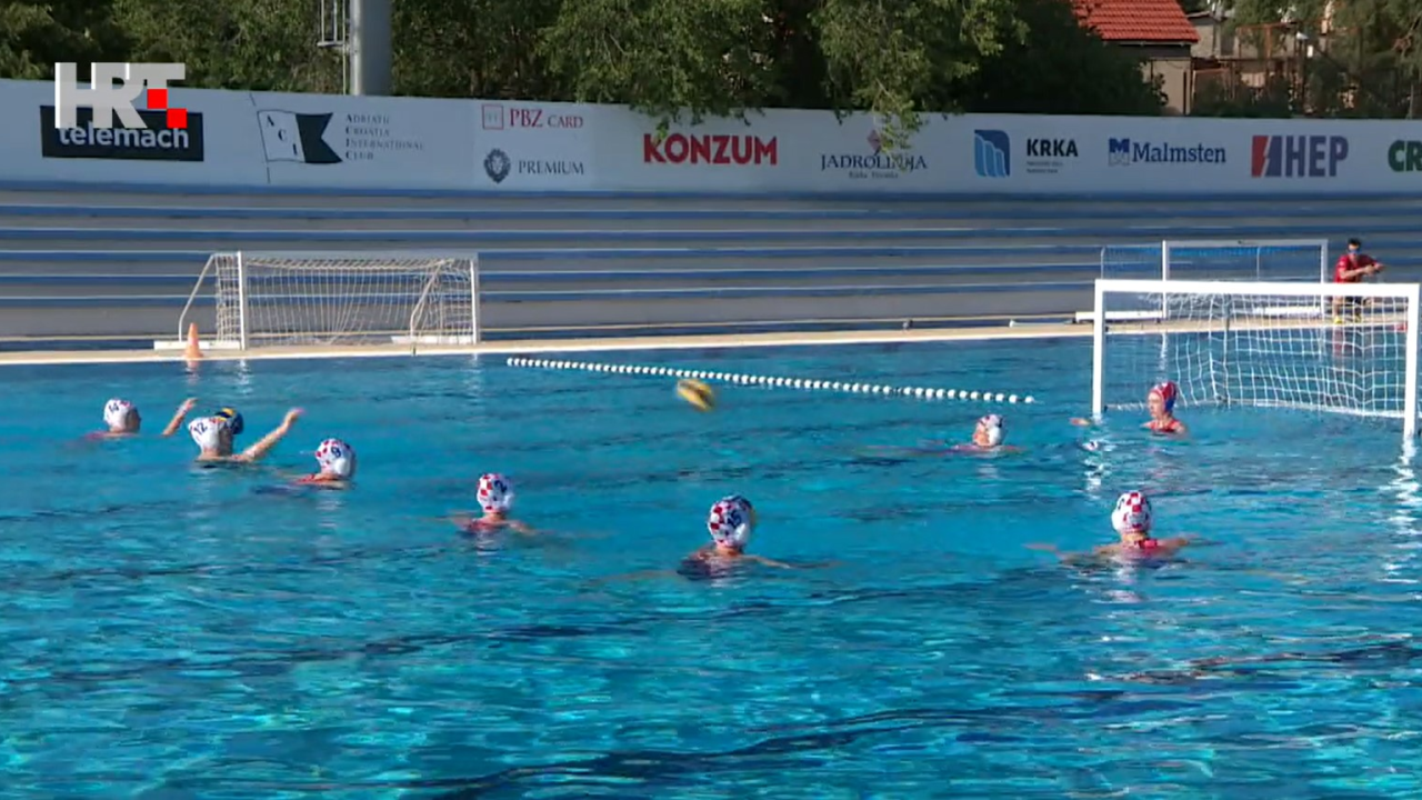 Vaterpolistice se u Šibeniku pripremaju za svjetsko prvenstvo