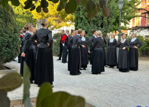 Fotografija 3 - Šibensko pjevačko društvo Kolo snima spot za pjesmu 'Kruna kralja Tomislava'